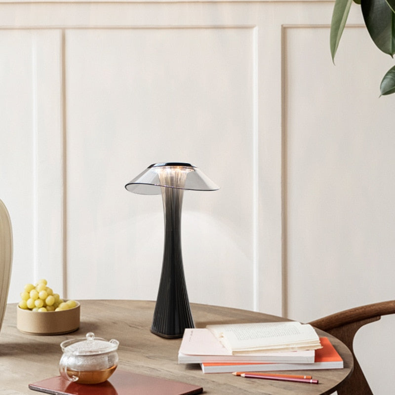 Piper - Dimmable USB Wireless Smart Touch Crystal Table Lamp