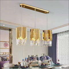 Triple Soilders Plated Chandelier