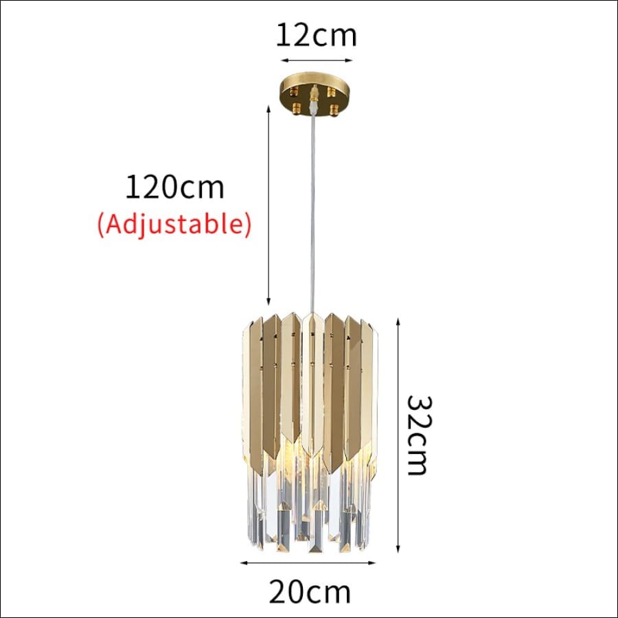 Triple Soilders Plated Chandelier