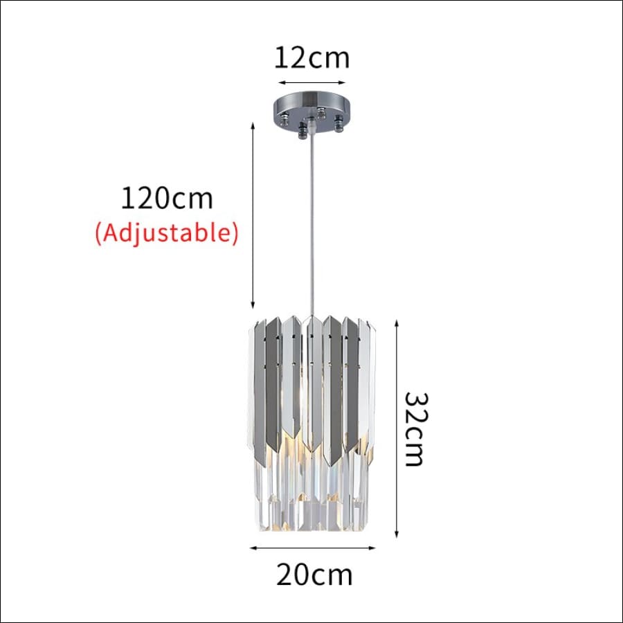 Triple Soilders Plated Chandelier