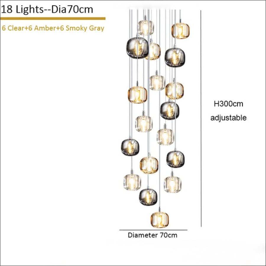 Tesla's Orbs Chandelier