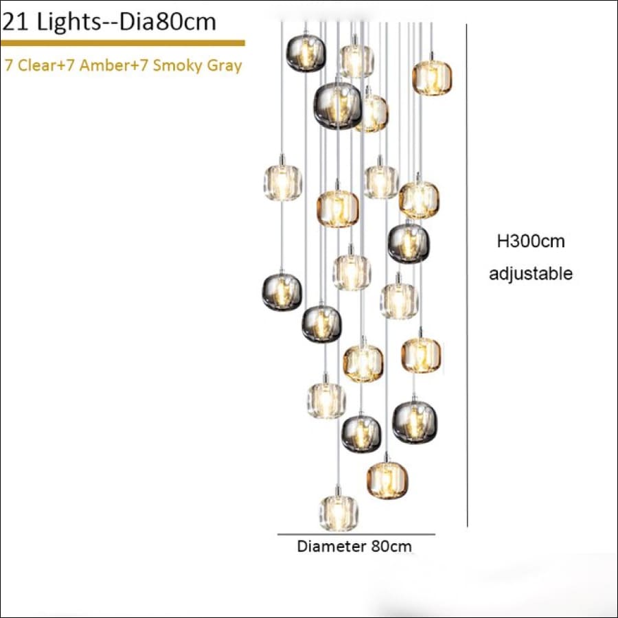 Tesla's Orbs Chandelier